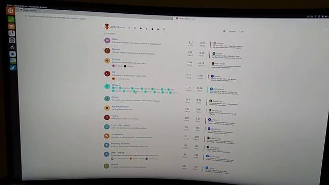 Fairphone 4 in desktop mode on ubuntu touch смотреть онлайн