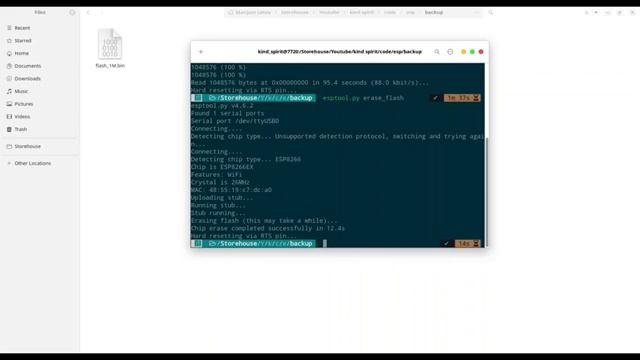 ESP32 & ESP8266 - How to backup and restore esp32 or esp8266 firmware смотреть онлайн