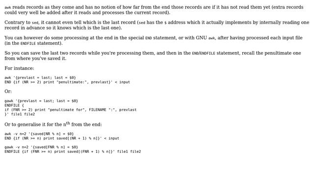 How to print the second last line of a file using awk? (2 Solutions!!) смотреть онлайн