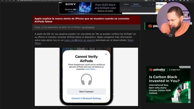 iOS 16 NUEVO DETECTA Airpods FALSO!!!!!!! смотреть онлайн
