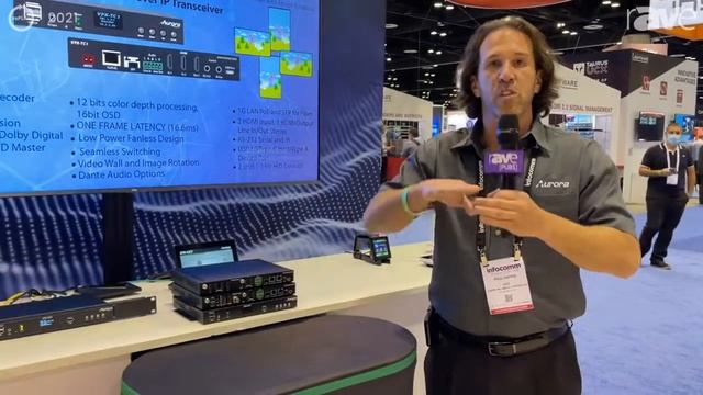 InfoComm 2021: Aurora Multimedia Intros IPX-UC1 Ultra Series IP Streaming Solution and Transceiver смотреть онлайн