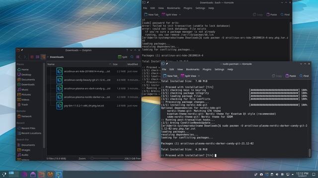 ArcoLinux : 2462 ALCI - Ricing Plasma - virtualbox- packages - repos - settings - icons - themes смотреть онлайн
