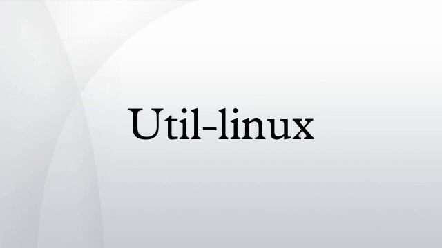 Util-linux смотреть онлайн