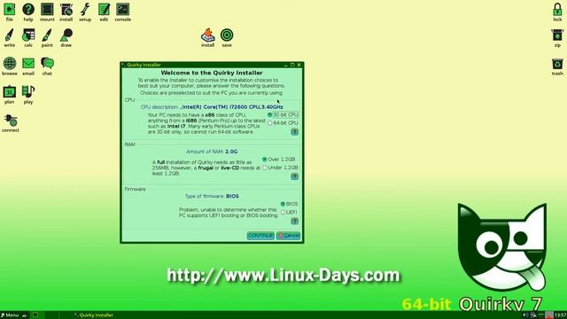 [linux-days.com] Quirky 7.2 April Preview (1080p) смотреть онлайн