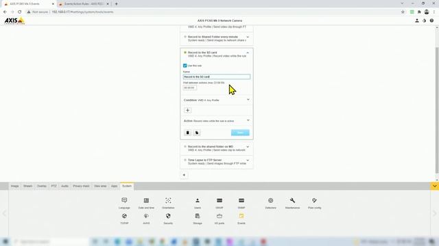 Axis Camera - How to setup SD card recording (quick steps) смотреть онлайн