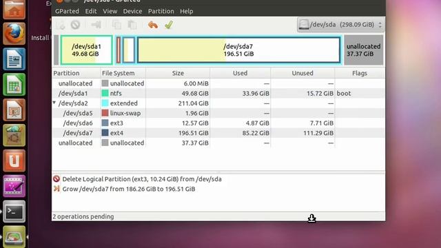 Gparted ubuntu 11.10 смотреть онлайн