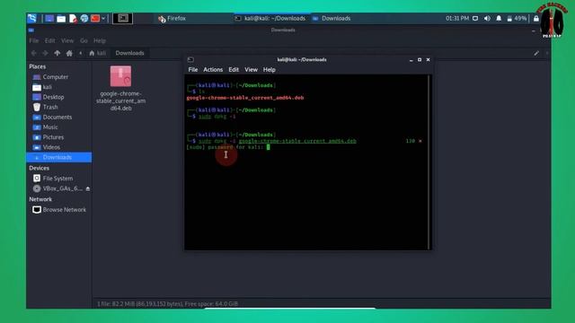 How To Install Chrome On Kali Linux In Tamil #9techofficial смотреть онлайн