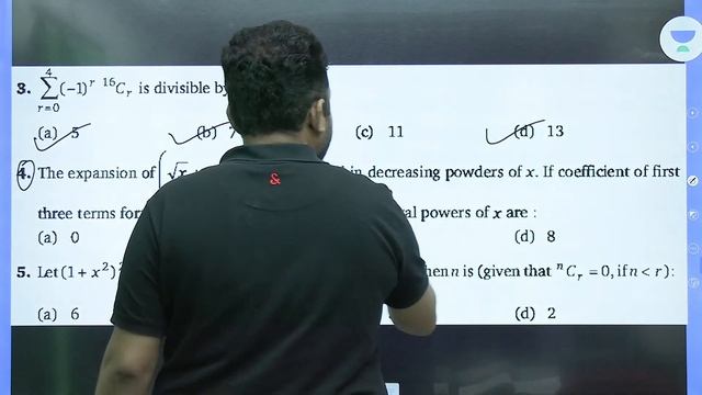 Solution to Advance Mathematics for JEE (Black Book) | Binomial Theorem | Example - 2 | Ajay Singh смотреть онлайн