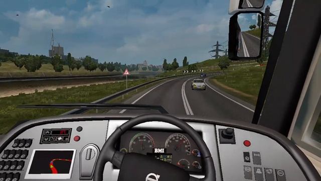 Parveen Travels Volvo b11 R bus | Forest Ride | ETS 2 | snranjith gaming смотреть онлайн