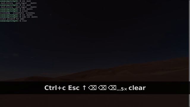 Linux (Run-ConfigurationFILES) .bashrc .vimrc смотреть онлайн