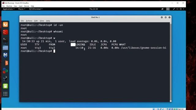 whoami command kali linux смотреть онлайн