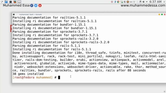 3 Ruby on Rails install on Linux смотреть онлайн