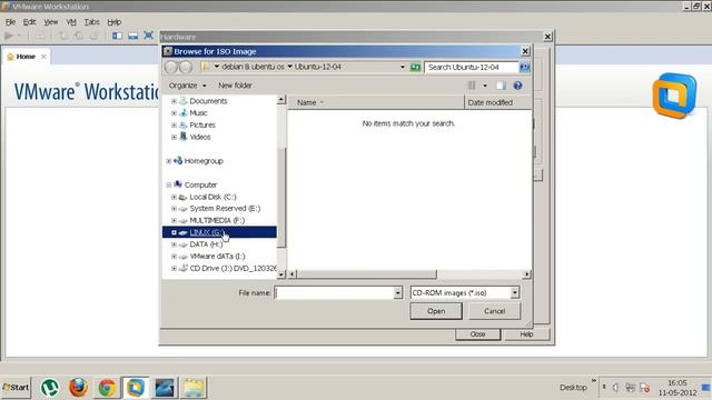 Install ubuntu server 12.04 LTS in VMware workstation 8 смотреть онлайн