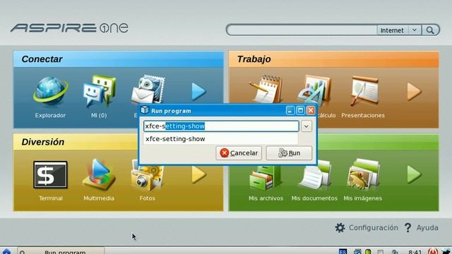 Acer Aspire One - Menú Escriptori - Menú Escritorio смотреть онлайн