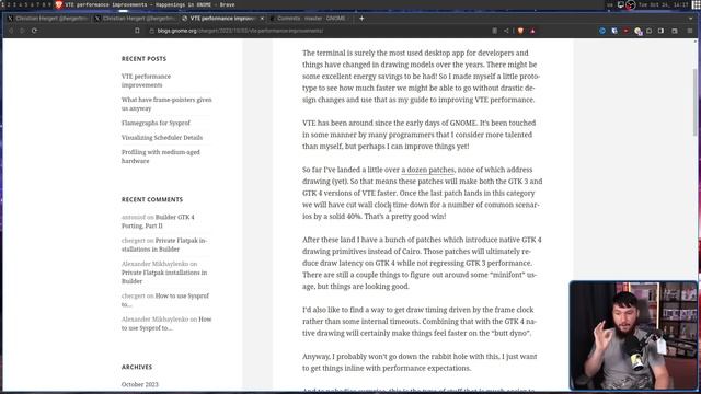 GNOME Terminal No Longer Completely Sucks!! смотреть онлайн