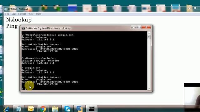 Networking command tools NSLOOKUP in telugu by G Sudhakar смотреть онлайн