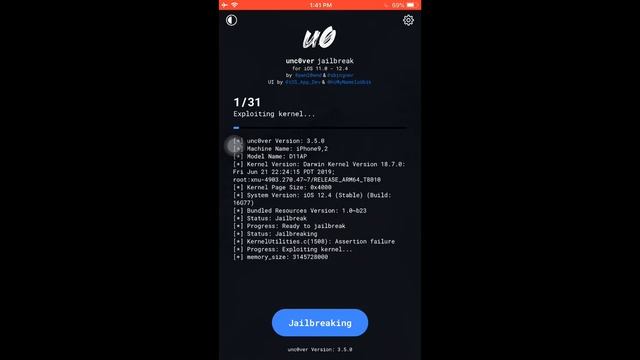 HOW TO JAILBREAK IOS 12 4 NO COMPUTER unc0ver 2019 смотреть онлайн