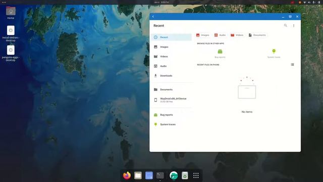 Waydroid-Linux - Preview 2 [ apps on multiple virtual desktops ] смотреть онлайн