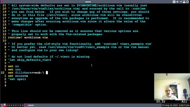 Linux Screen Lock, Arch Installer, Vim смотреть онлайн