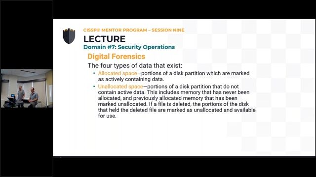 2019 FRSecure CISSP Mentor Program: Session 9 смотреть онлайн