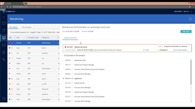 Improved Audit with Privileged Session Manager смотреть онлайн