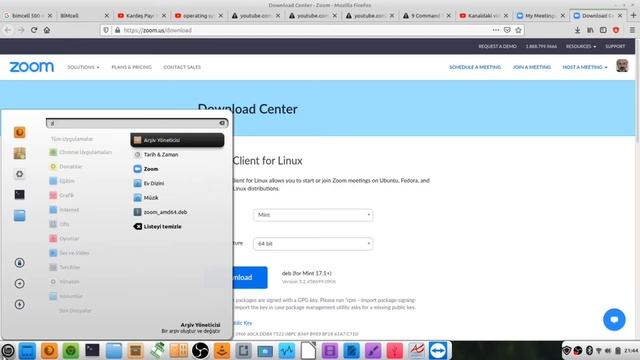 Linux çekirdekli işletim sistemleri Pardus, LinuxMint ile EBA'ya bağlanın смотреть онлайн