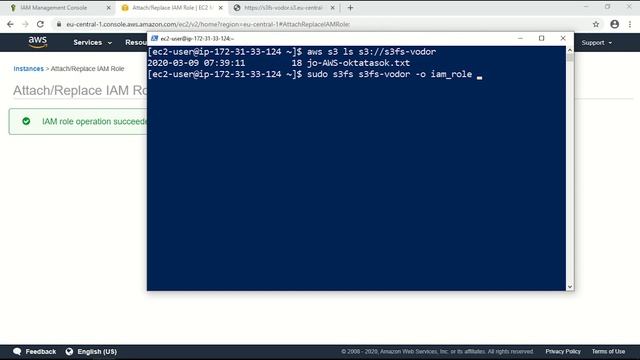 S3 bucket, mint fájlrendszer - AWS S3FS - theSMART.academy смотреть онлайн