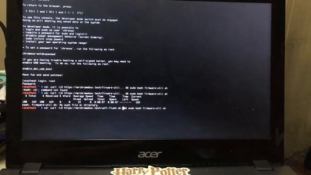 Converting Chromebook Chrome OS to Windows 10 смотреть онлайн