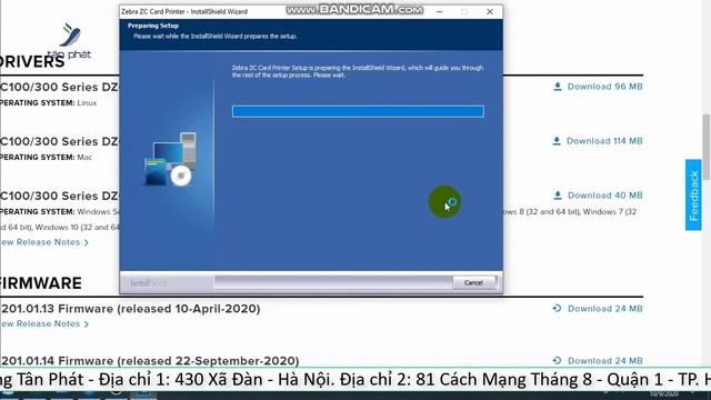 Hướng dẫn cài đặt driver cho máy in thẻ Zebra ZC300 смотреть онлайн