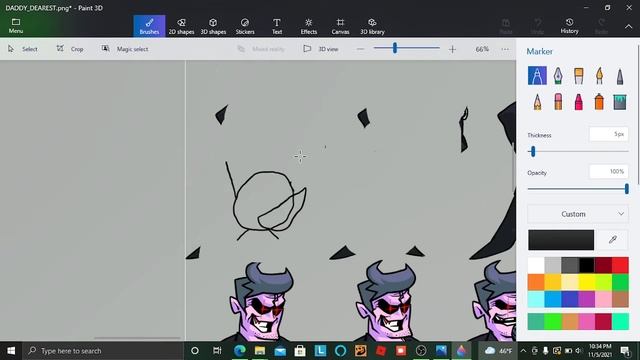 How to make fnf sprities with paint 3D! (OUTDATED) смотреть онлайн