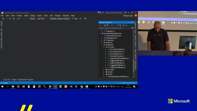 TechDays 2017 - Roland Guijt - Authentication and Authorization in ASP .NET Core смотреть онлайн