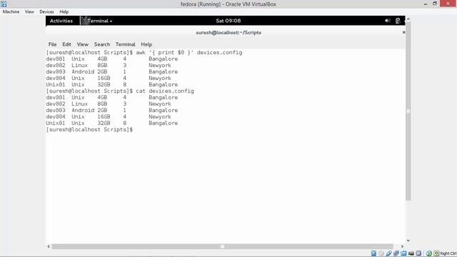 awk command in Linux / Unix смотреть онлайн