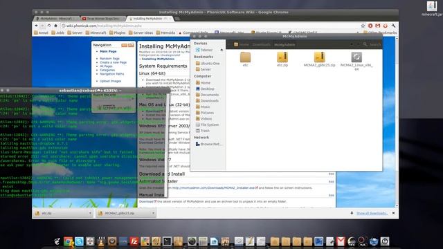 HOWTO Install McMyAdmin In Linux смотреть онлайн