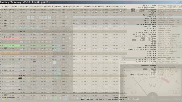 hackey trackey 2.17 can now solo columns with ctrl-s смотреть онлайн