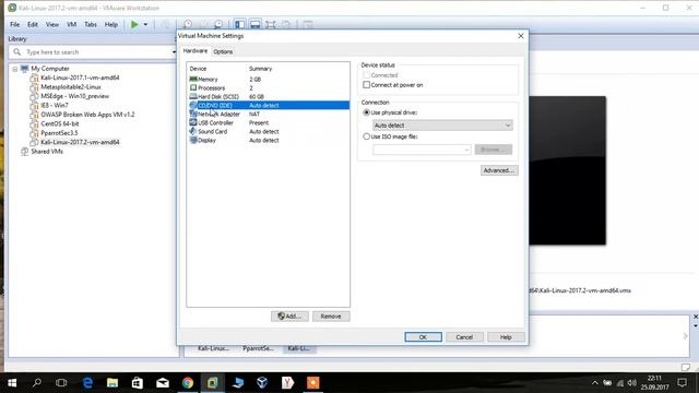 Kali Linux 2017.2 Kurulumu (Vmware için) смотреть онлайн