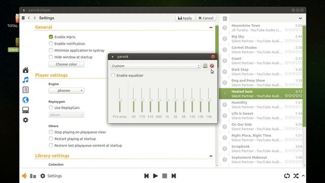 Yarock Linux Music Player смотреть онлайн