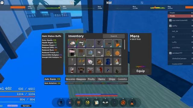 GPO: A Hacker tried to get the mera i was giving to a noob. смотреть онлайн