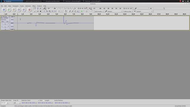 Audacity Linux Tutorial - Free Audio Recording on Linux смотреть онлайн