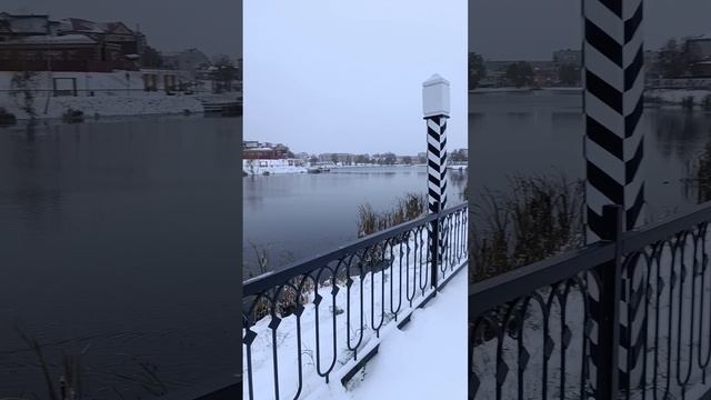 первый снег 2024