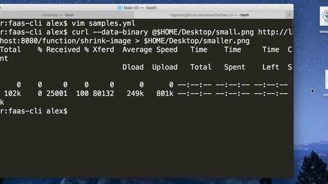 Use an OpenFaaS function to shrink a JPEG смотреть онлайн