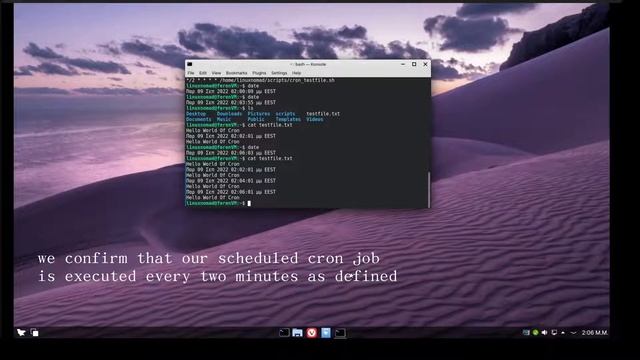 Schedule automated tasks in Linux with cron jobs смотреть онлайн