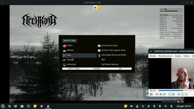Archbang Linux i3wm смотреть онлайн