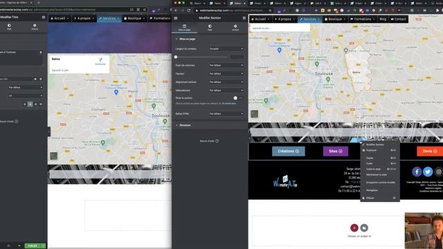 Comment créer une page web avec Elementor avec des copier coller смотреть онлайн