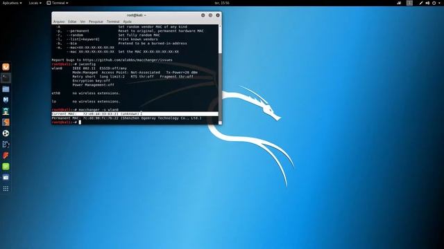 O que é MAC Addres e como alterá-lo no Kali Linux смотреть онлайн