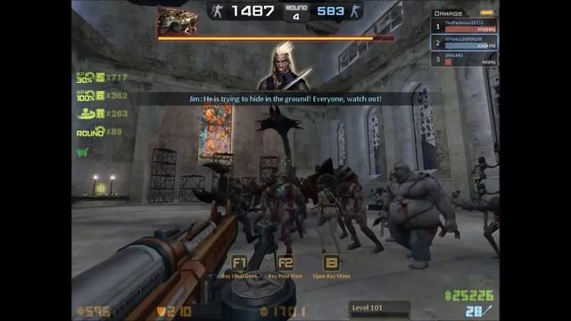 Counter-Strike Nexon: Zombies Illusion (Zombie Scenario) смотреть онлайн