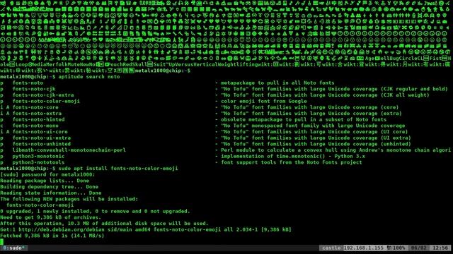 Color Emojis on Linux Test Run смотреть онлайн