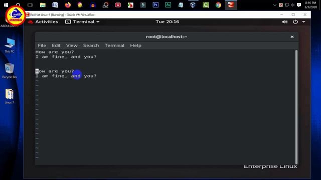 Bangla Linux Tutorial-07 : Vi Editor | Cnetbd смотреть онлайн