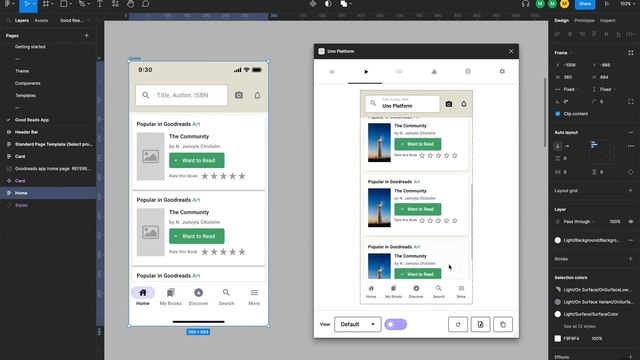 Replicating Goodreads App Homepage with Figma and Uno Platform - Finished Screen смотреть онлайн