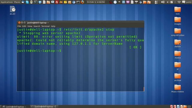 stop apache service!!! - linux смотреть онлайн