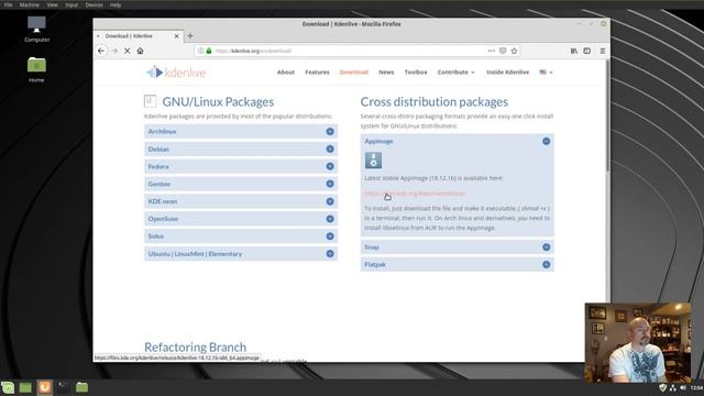 Install KDEnlive 18 Appimage In Linux Mint 19 смотреть онлайн